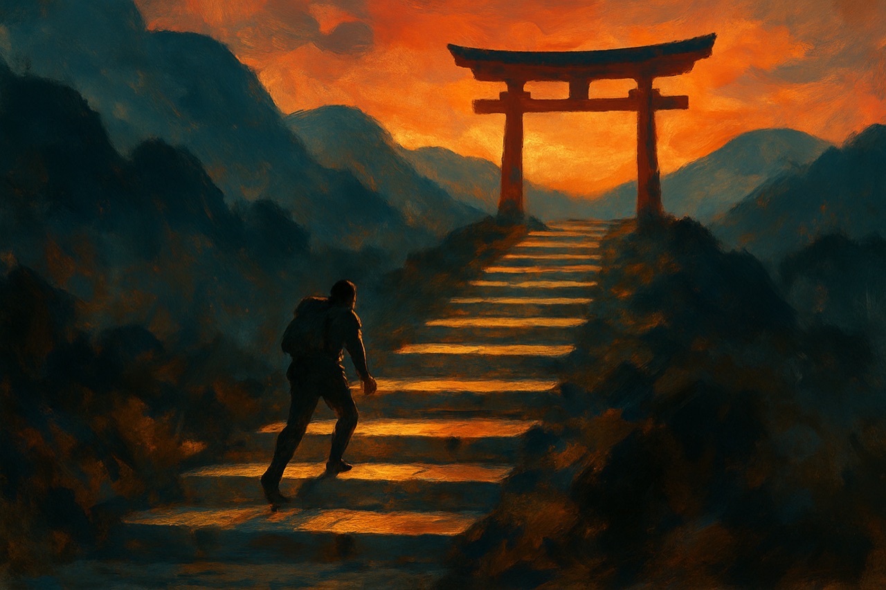 Painterly key-art for training and method