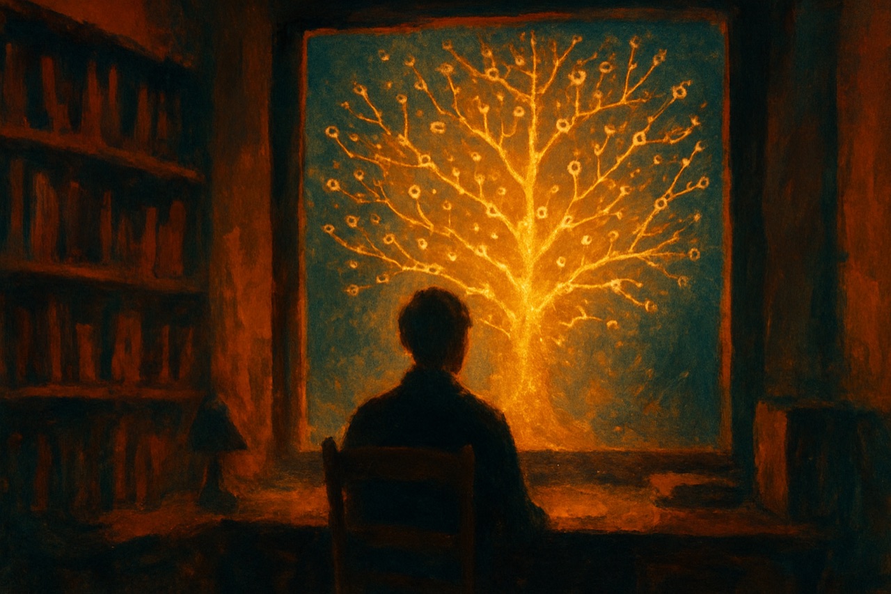 Painterly key-art for teaching and learning