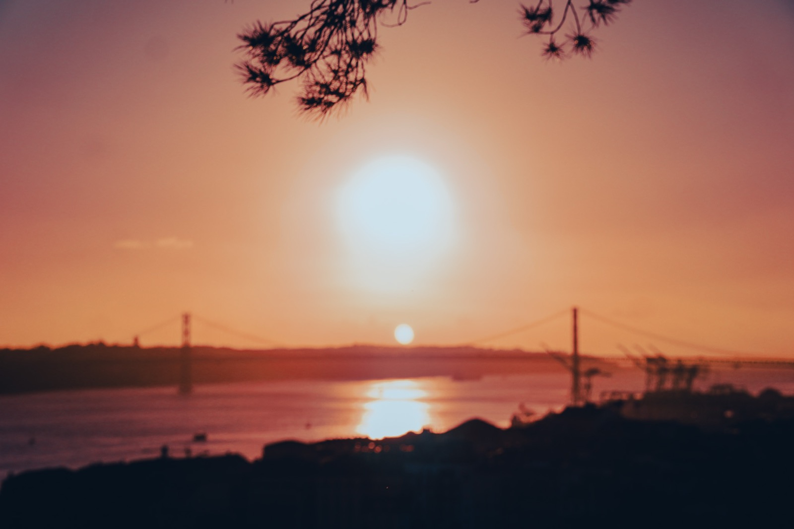 Lisbon, warm afternoon light